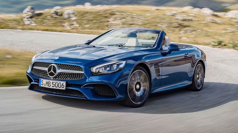 Mercedes SL 2016, diseño exterior e interior renovados