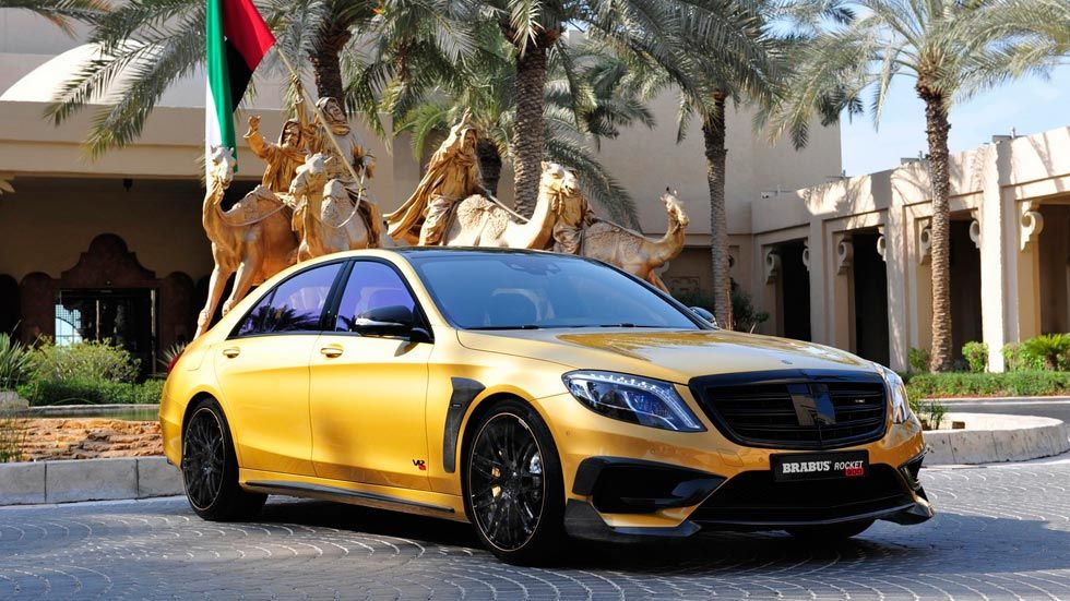 Brabus Rocket 900 Desert Gold Edition, tuning dorado