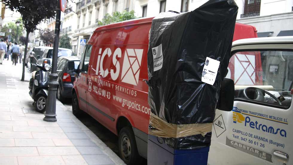 Los no residentes no pueden aparcar en la zona SER de Madrid