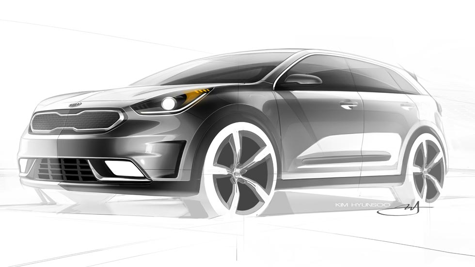 Kia Niro Hybrid Utility Vehicle, el nuevo SUV compacto e híbrido