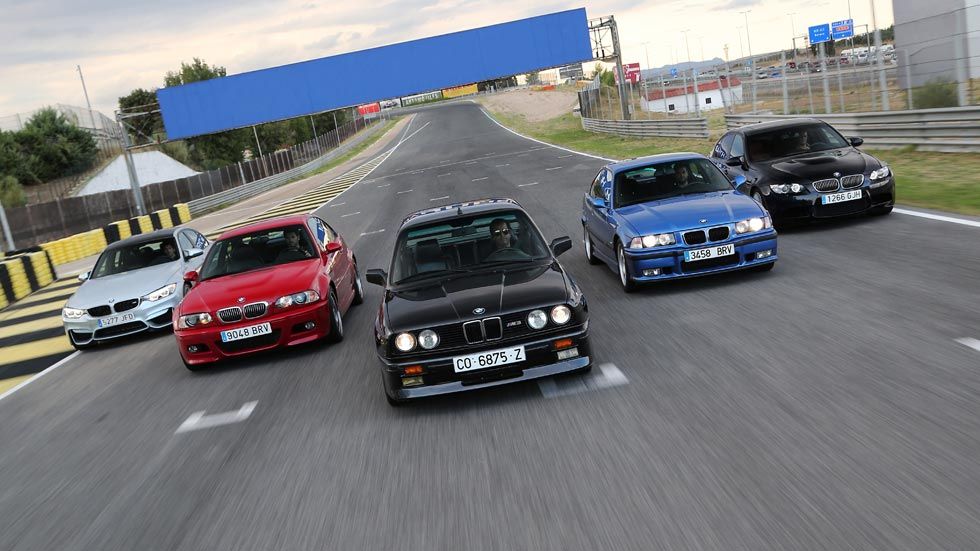 30 años del BMW M3: cinco generaciones de un mito