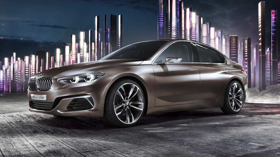 BMW Concept Compact Sedán, el Mercedes CLA según BMW