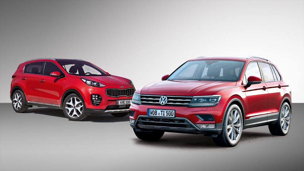 Kia Sportage vs Volkswagen Tiguan, duelo de nuevos SUV