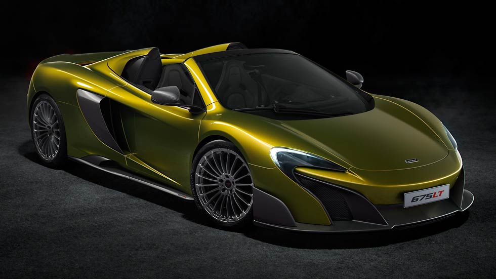 McLaren 675LT Spider: máxima emoción en versión descapotable