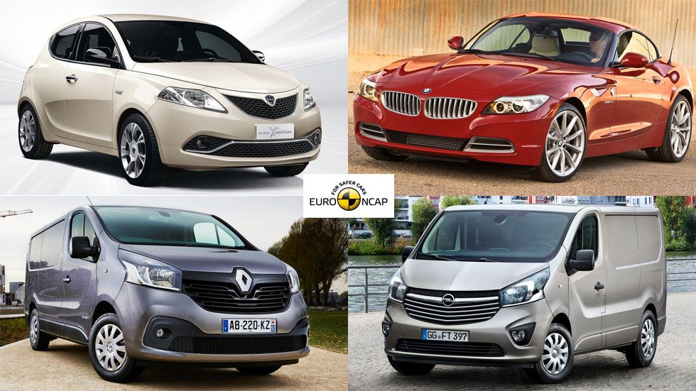 Los coches menos seguros, según Euro NCAP