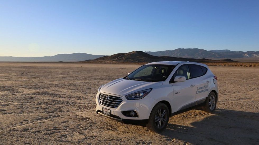 El Hyundai Tucson Fuel Cell de hidrógeno bate un récord de velocidad (vídeo)