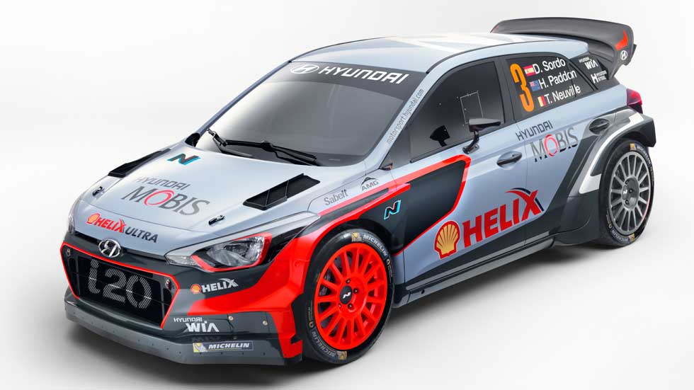 Hyundai i20 WRC 2016, nuevo coche para Dani Sordo