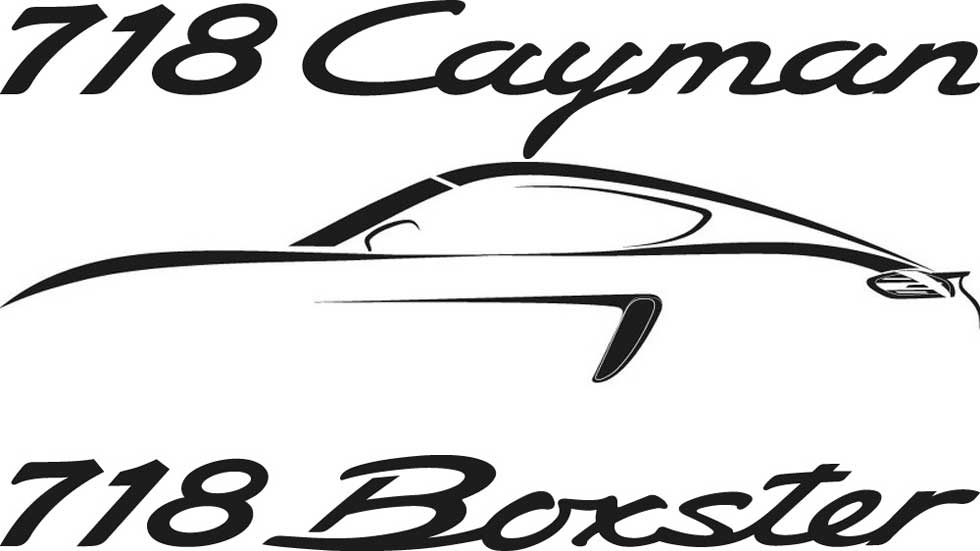 Porsche 718 Boxster y Porsche 718 Cayman, con motor bóxer de 4 cilindros