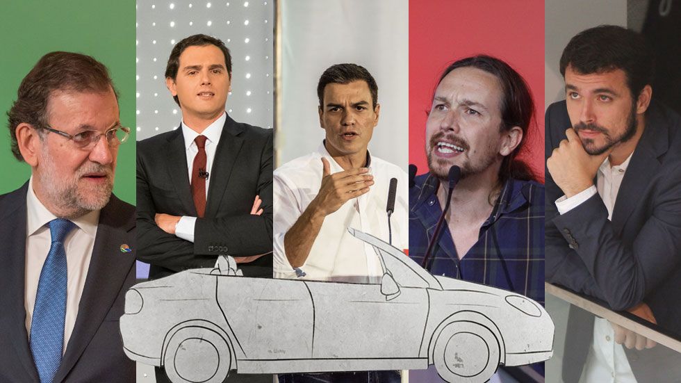 El coche ideal para los candidatos a presidente del Gobierno