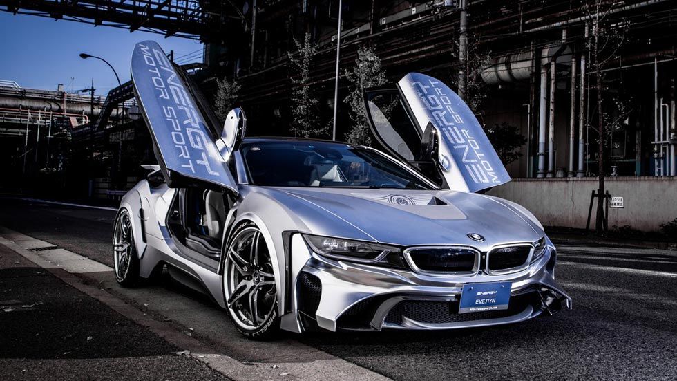 BMW i8 Cyber Edition, como una nave especial