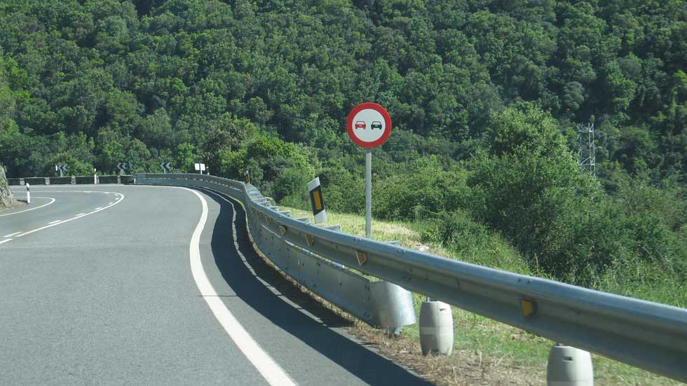 Los 10 tramos de carretera más peligrosos de España
