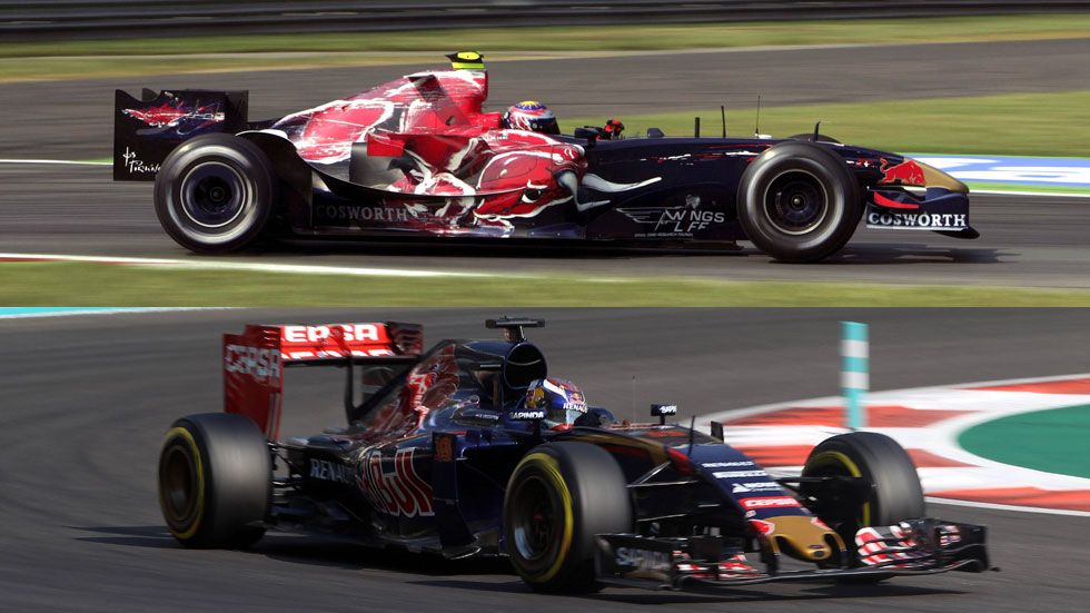 10 años de monoplazas de Toro Rosso en F1, en 360 grados (vídeo)