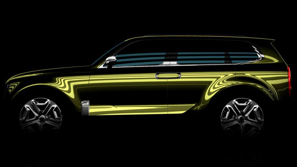 Kia estrenará un SUV grande en el Salón de Detroit 2016