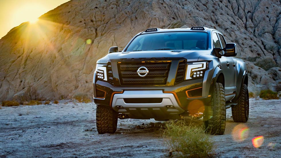 Nissan Titan Warrior Concept, la pick-up más bruta de Nissan
