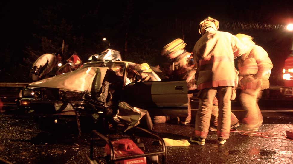 Tuve que ayudar a una persona en un accidente de tráfico y vi fallos