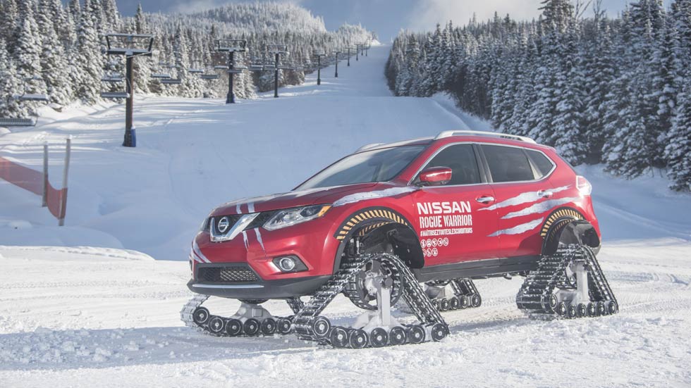 Nissan Rogue Warrior Concept, el guerrero de las nieves (vídeo)