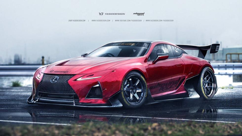 Lexus LC 500 GT3 y Drift, rienda suelta a la imaginación con el coupé japonés