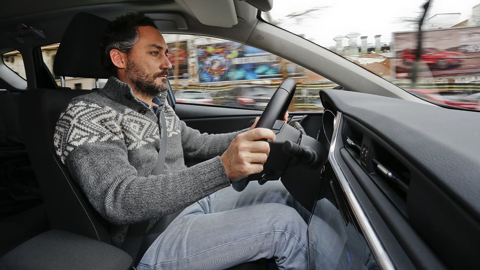 Toyota Auris Hybrid: lo peor... mi sillita infantil