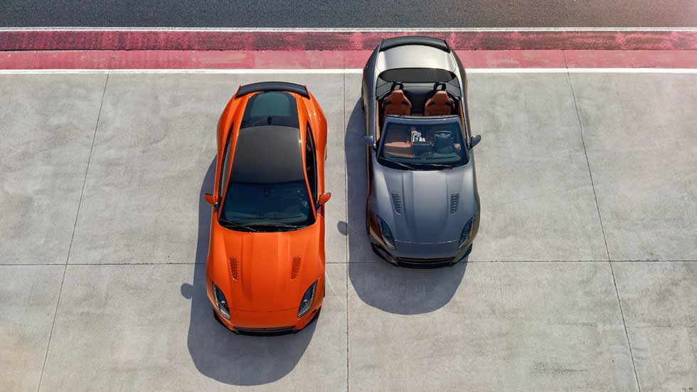 Jaguar F-Type SVR, el Jaguar más rápido y radical