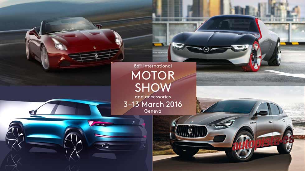 Salón del Automóvil de Ginebra 2016: los coches que amarás