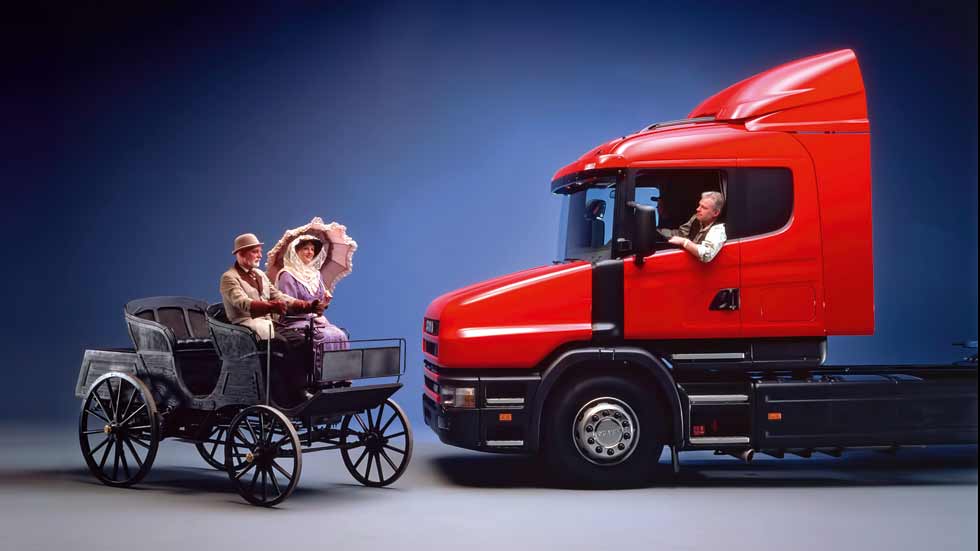 Scania cumple 125 años como fabricante de camiones y autobuses