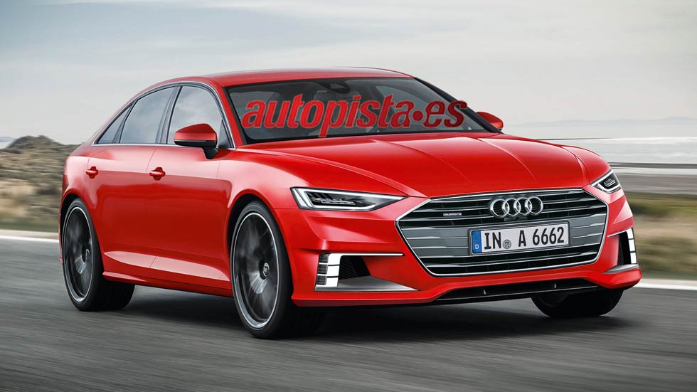 Audi A6: nueva generación lista en 2017