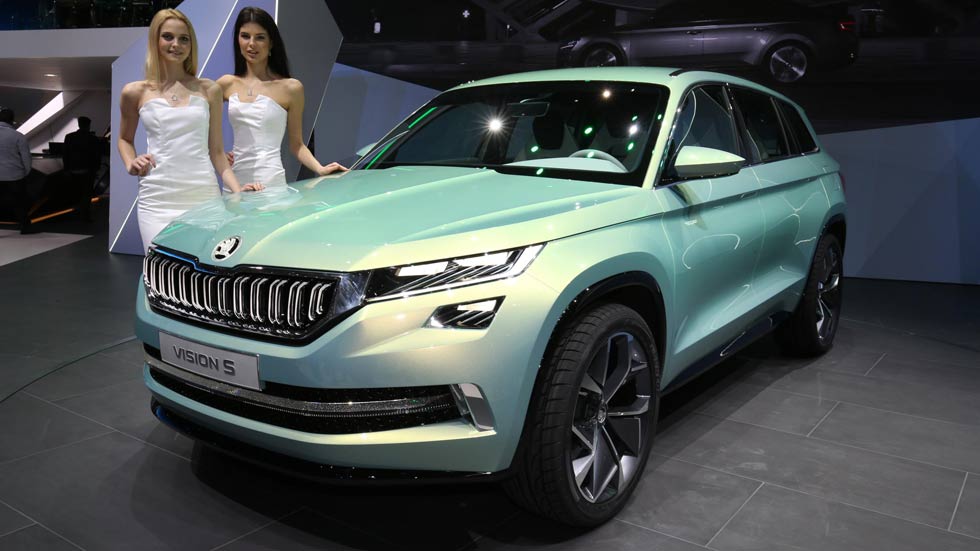 Skoda VisionS, fotos oficiales: ¿el futuro SUV de Skoda?