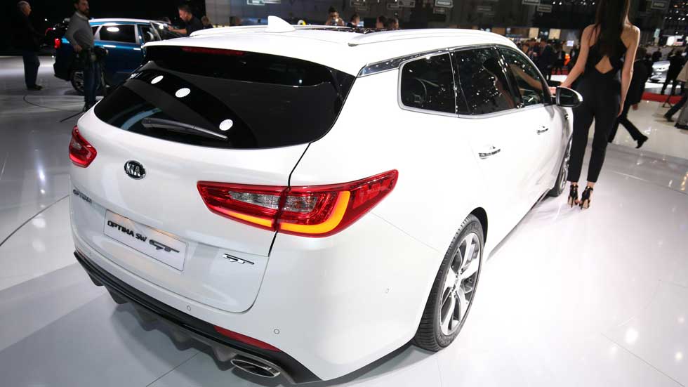 Kia Optima Sportswagon: el gran familiar de Kia, en Ginebra