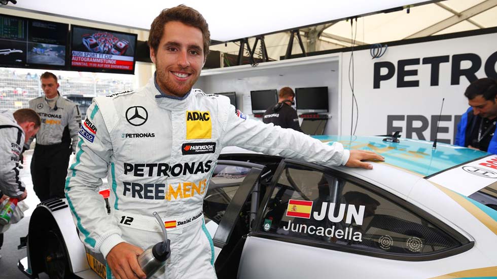 Dani Juncadella, en el equipo oficial de Mercedes para el DTM 2016