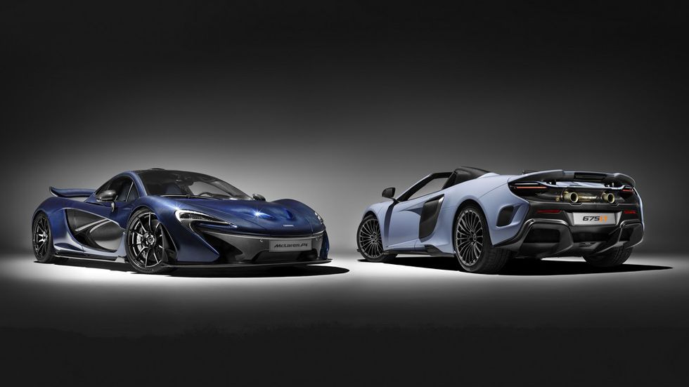 McLaren P1 y 675LT Spider MSO, despliegue brutal de McLaren en Ginebra