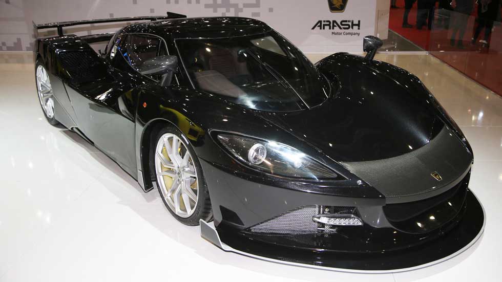 Arash AF10, un coche superdeportivo con más de 2.000 CV