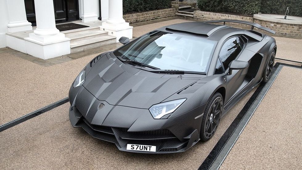 Lamborghini Aventador LP750-4 SV JS 1 Edition, trabajo de 818 CV de Mansory