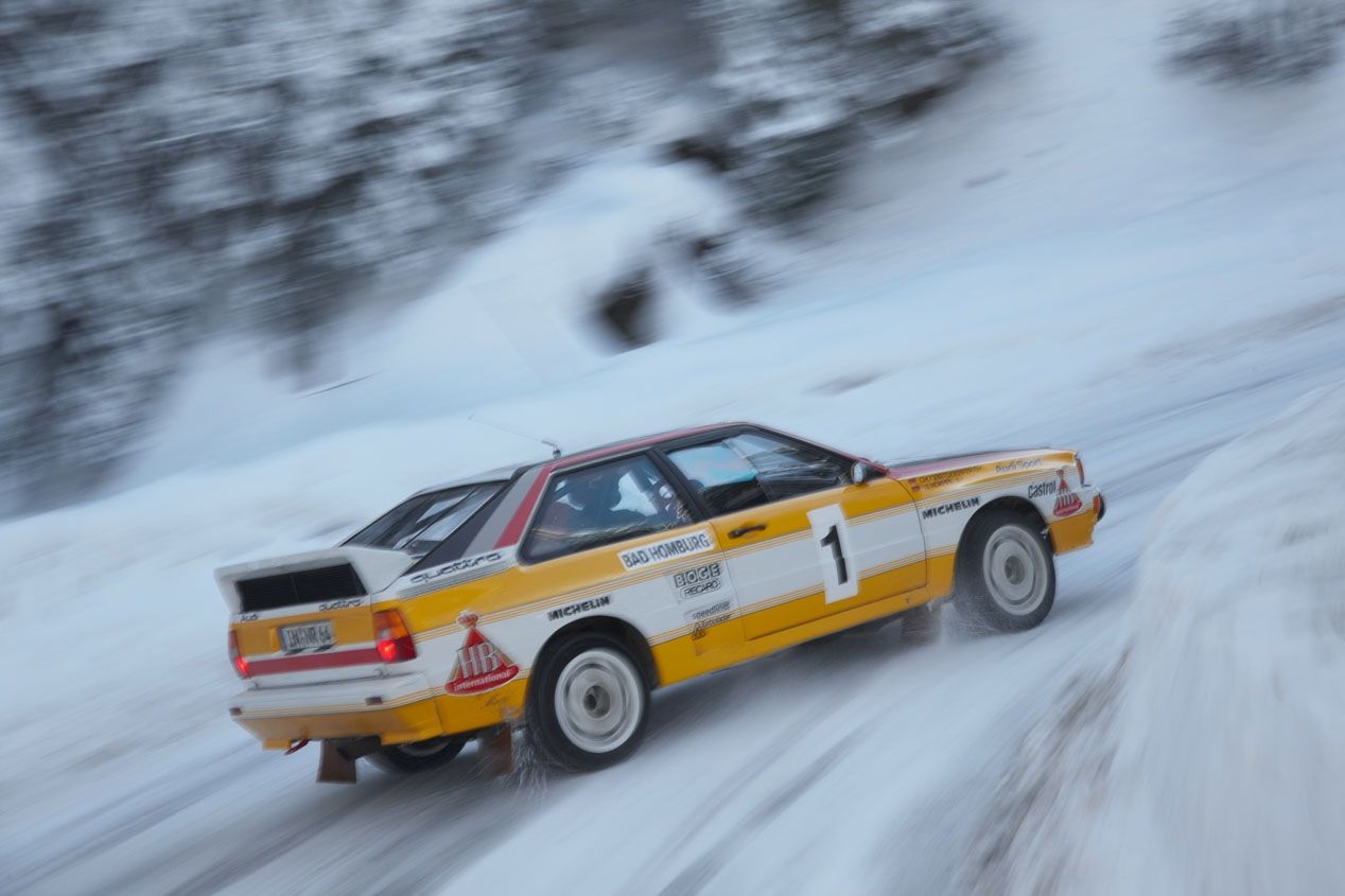 La tracción total quattro de Audi, una historia de éxito