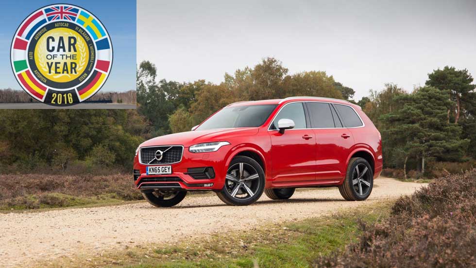 Coche del Año en Europa 2016: así opinan los españoles del Volvo XC90