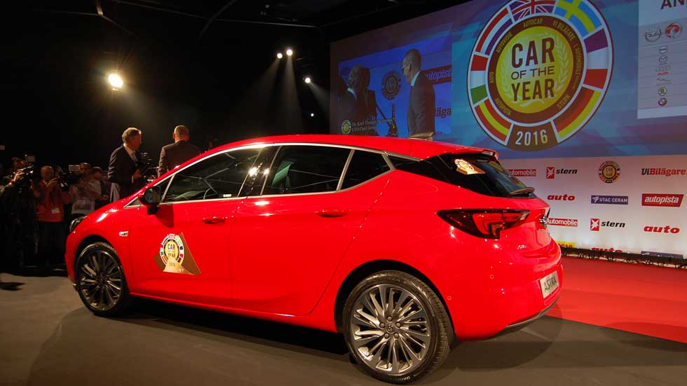 Opel Astra: ganador del Coche del Año en Europa 2016