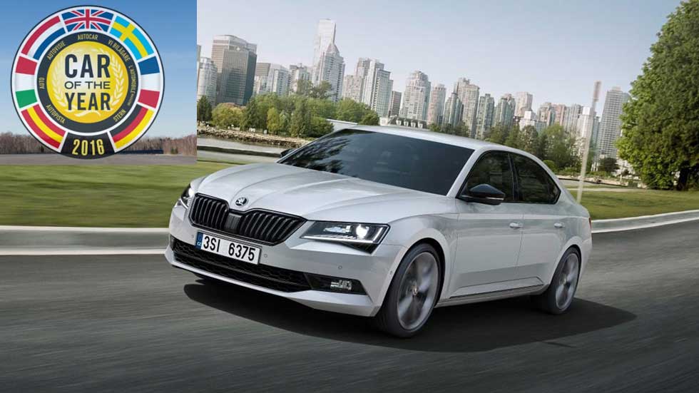 Coche del Año en Europa 2016: así opinan los españoles del Skoda Superb