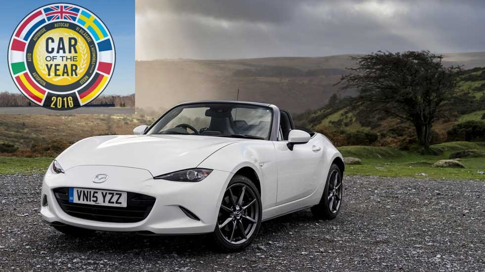 Coche del Año en Europa 2016: así opinan los españoles del Mazda MX-5