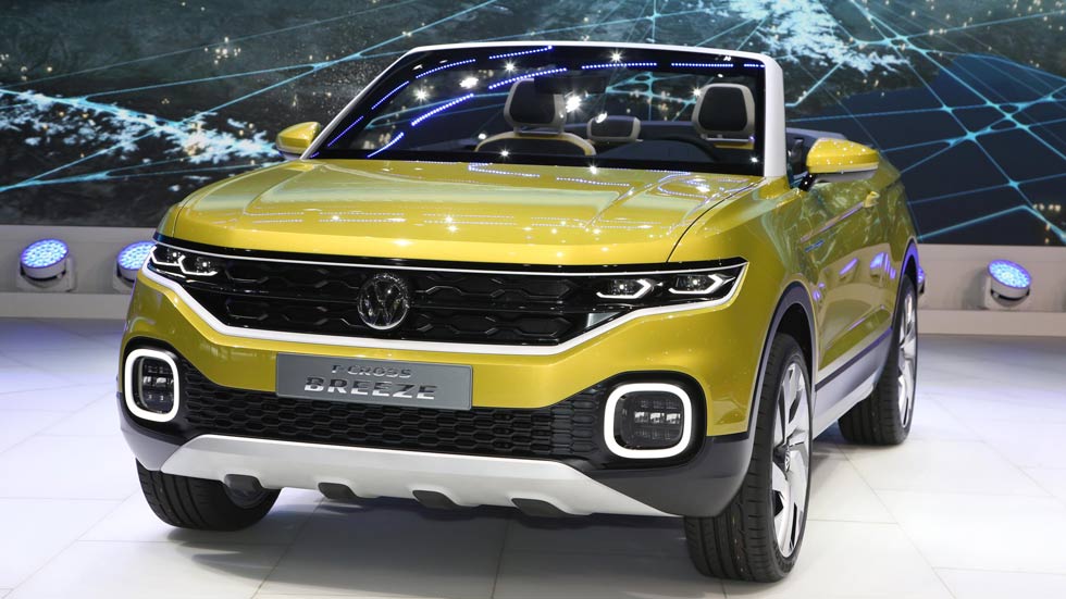 Volkswagen T-Cross Breeze: un Polo SUV y cabrio, en Ginebra