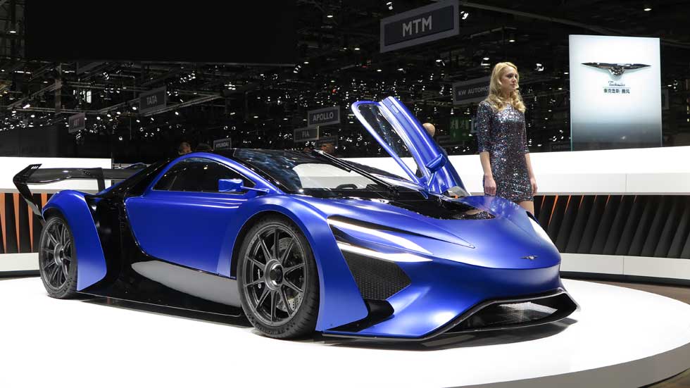 Techrules AT96 y GT96: dos súper coches eléctricos con turbina