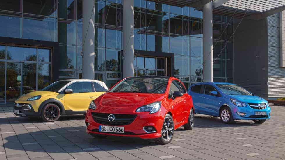 Los Opel Astra, Corsa, Adam y Karl, con el cambio automático Easytronic 3.0