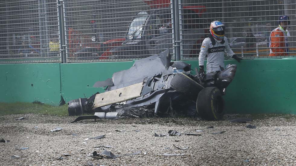 Así fue el accidente en el que Fernando Alonso salvó la vida