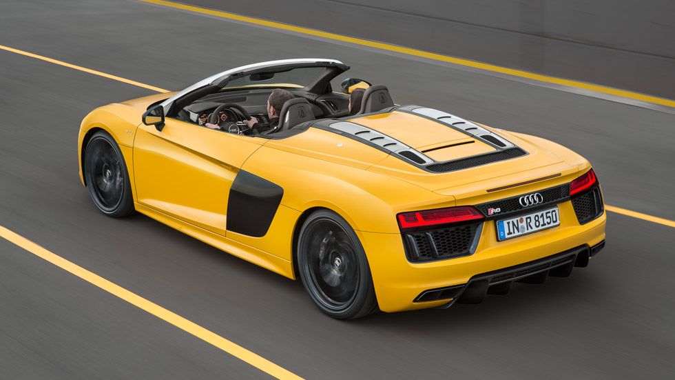 Audi R8 Spyder V10: presentado en el Salón de Nueva York
