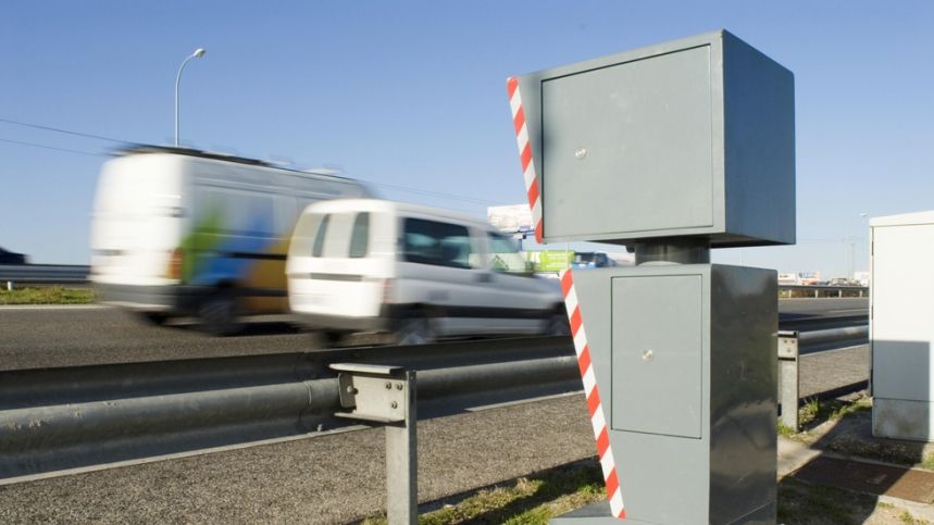 Los radares que más multaron en España en 2015