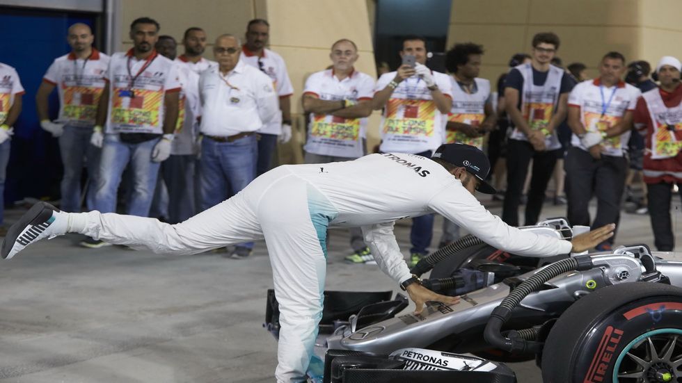 GP Baréin- Lewis Hamilton, a punto de ser sancionado