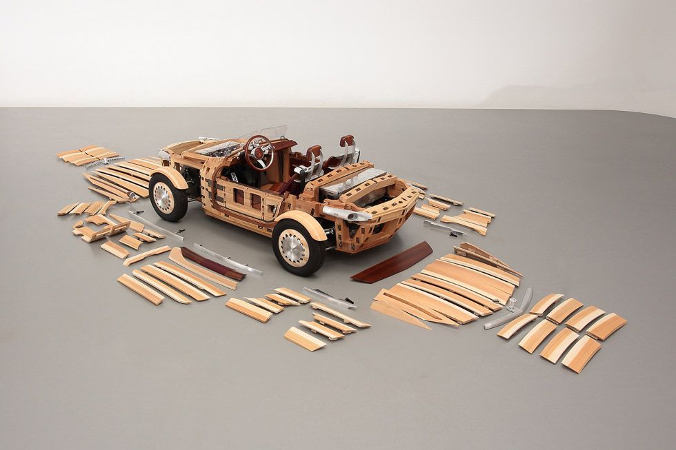 Así es el Toyota Setsuna, el coche de madera (fotos)