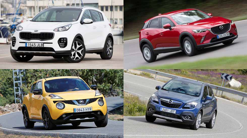 Los 10 mejores SUV por menos de 20.000 euros