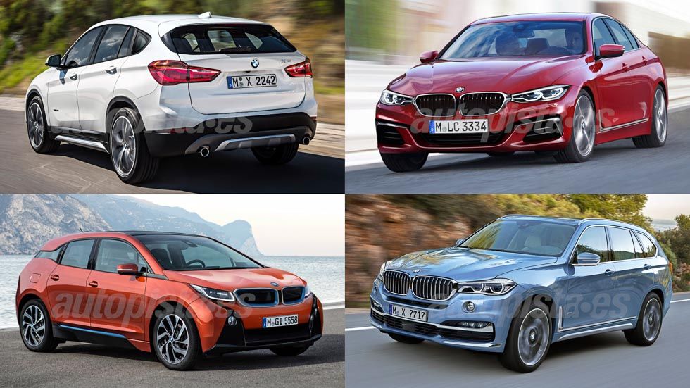 Ofensiva de coches BMW: todas las novedades hasta 2020