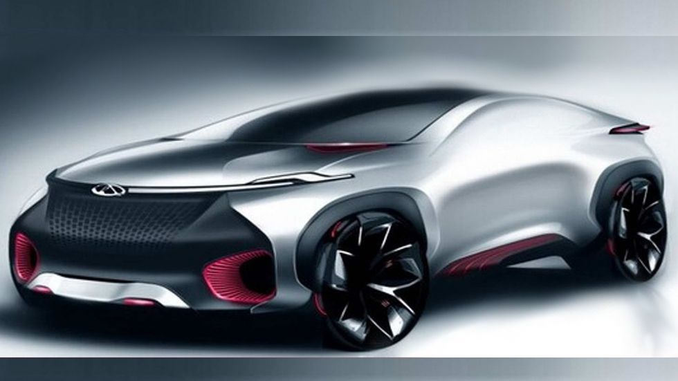 Chery y su concept coupé eléctrico en el Salón de Pekín