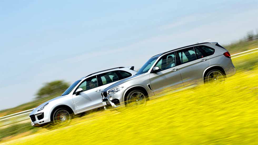 BMW X5 M y Porsche Cayenne Turbo: lucha de titanes SUV