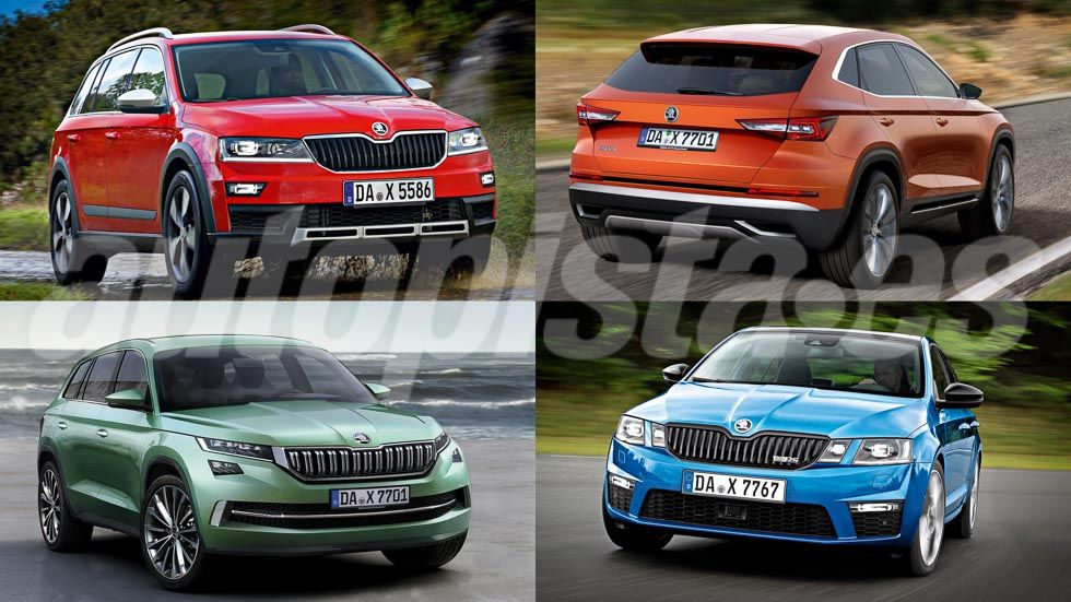 Los futuros Skoda: SUV y coches para todos hasta 2019